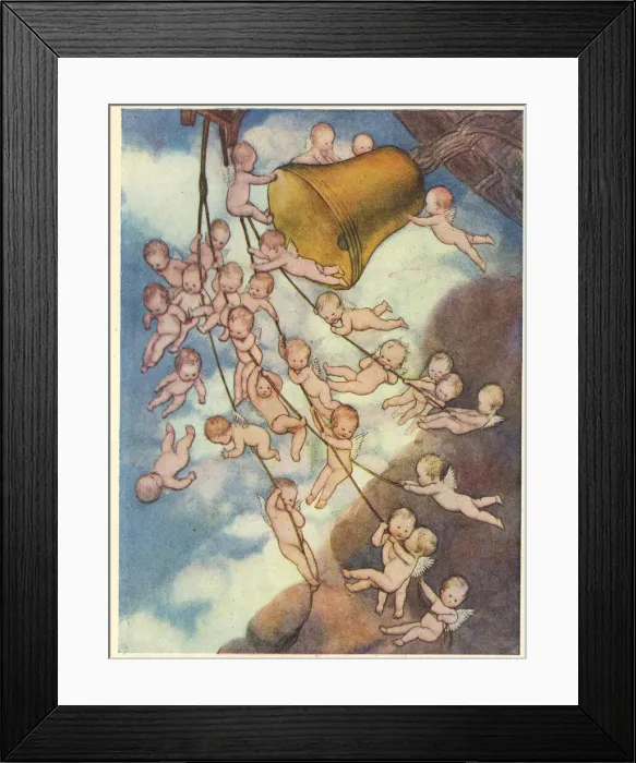 Framed Print : Ring Out the Old, Ring in the New - New Year Bells Framed Print : Ring Out the Old, Ring in the New - New Year Bells
