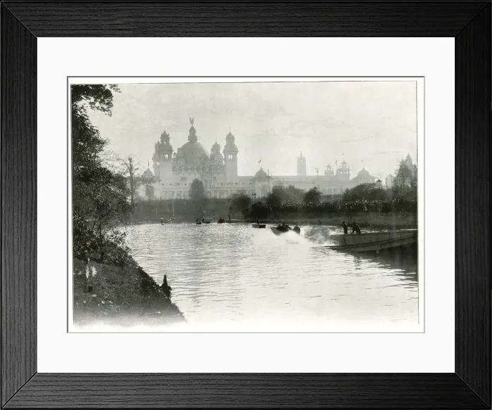 Framed Print : Glasgow International Exhibition, 1901 Framed Print : Glasgow International Exhibition, 1901