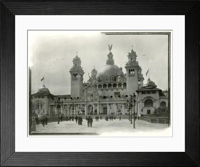 Framed Print : Glasgow International Exhibition, 1901 Framed Print : Glasgow International Exhibition, 1901