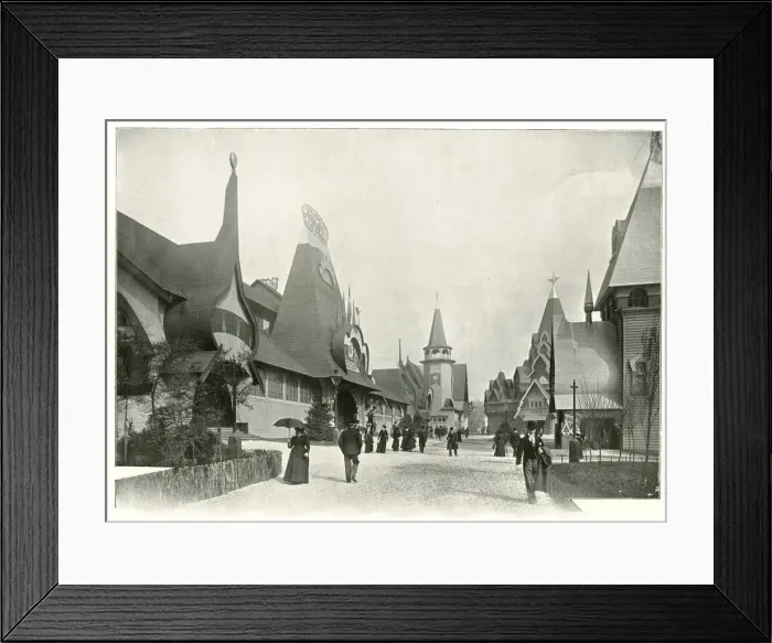 Framed Print : Glasgow International Exhibition, 1901 Framed Print : Glasgow International Exhibition, 1901