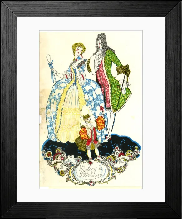 Framed Print : Rogues in Porcelain by John Austen Framed Print : Rogues in Porcelain by John Austen
