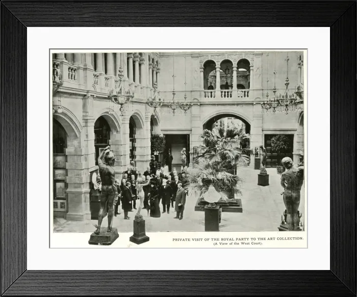 Framed Print : Glasgow International Exhibition, 1901 Framed Print : Glasgow International Exhibition, 1901
