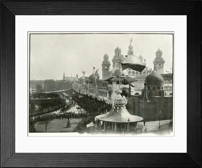 Framed Print : Glasgow International Exhibition, 1901 Framed Print : Glasgow International Exhibition, 1901