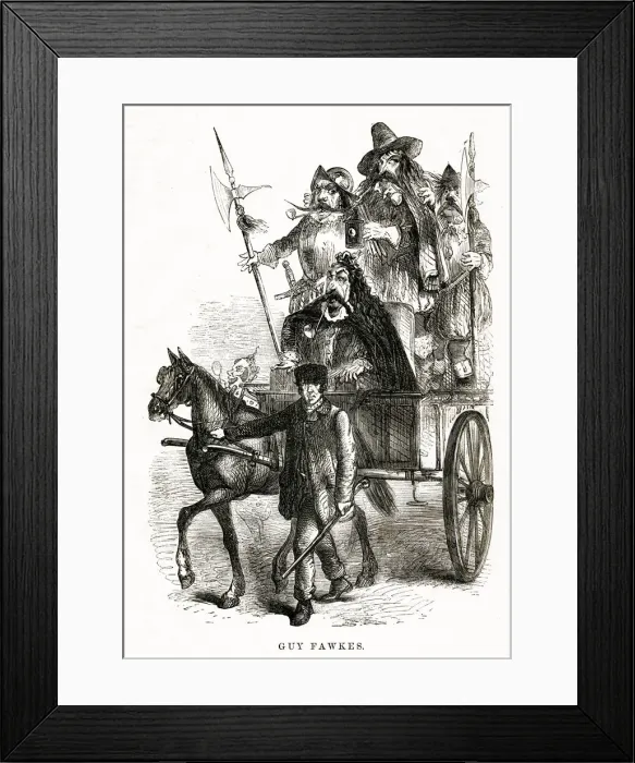 Framed Print : Guy Fawkes Framed Print : Guy Fawkes