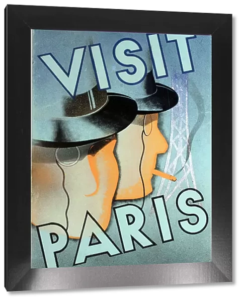 Poster, Visit Paris
