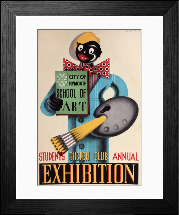 Framed Print : Poster, City of Plymouth School of Art, Annual Exhibition Framed Print : Poster, City of Plymouth School of Art, Annual Exhibition