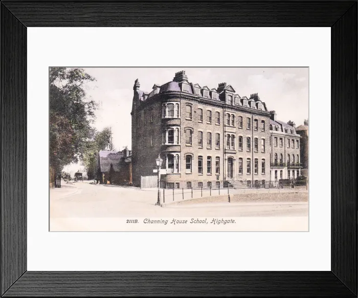 Framed Print : Channing House School, Highgate, North London Framed Print : Channing House School, Highgate, North London