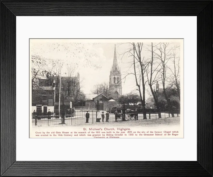 Framed Print : St Michaels Church, Highgate, North London Framed Print : St Michaels Church, Highgate, North London