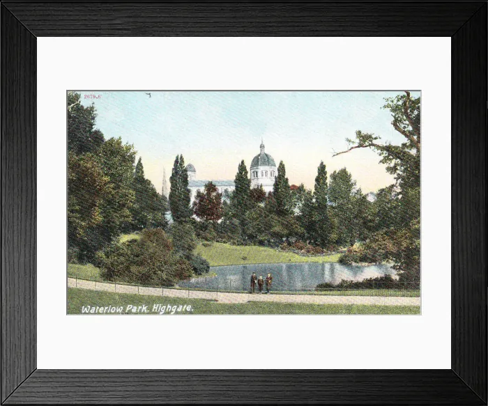 Framed Print : Waterlow Park, Highgate, North London Framed Print : Waterlow Park, Highgate, North London