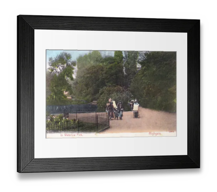Framed Print : Waterlow Park, Highgate, North London Framed Print : Waterlow Park, Highgate, North London