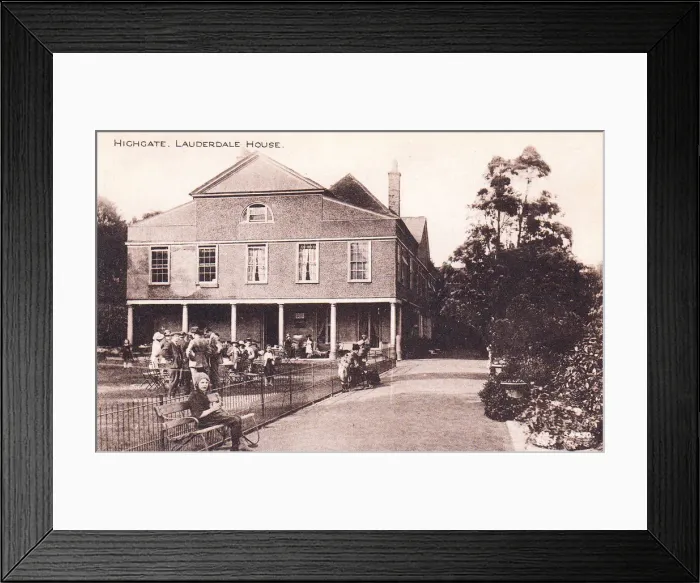 Framed Print : Lauderdale House, Waterlow Park, Highgate, North London Framed Print : Lauderdale House, Waterlow Park, Highgate, North London