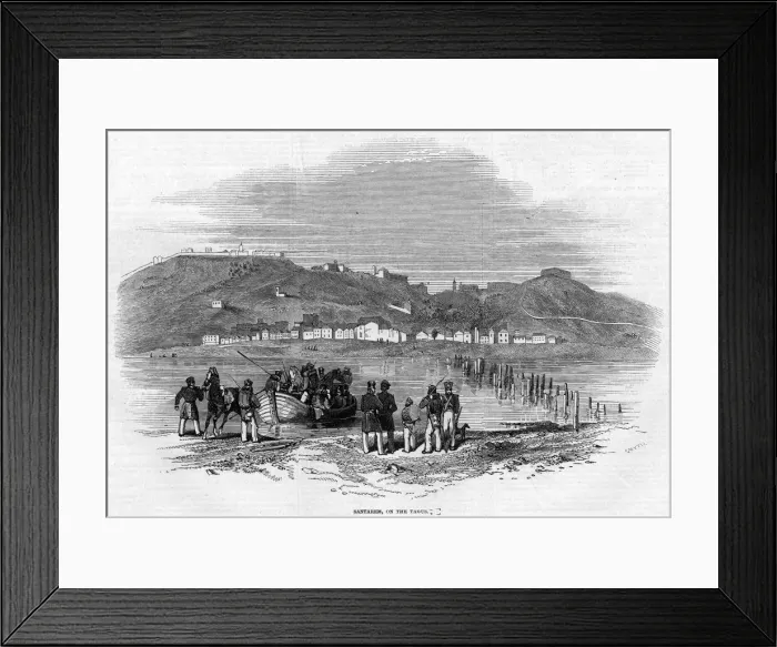 Framed Print : Santarem, on the Tagus Framed Print : Santarem, on the Tagus
