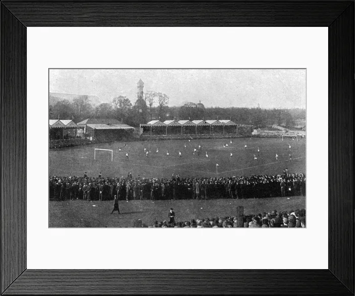 Framed Print : England v Scotland football at the Crystal Palace, 1905 Framed Print : England v Scotland football at the Crystal Palace, 1905