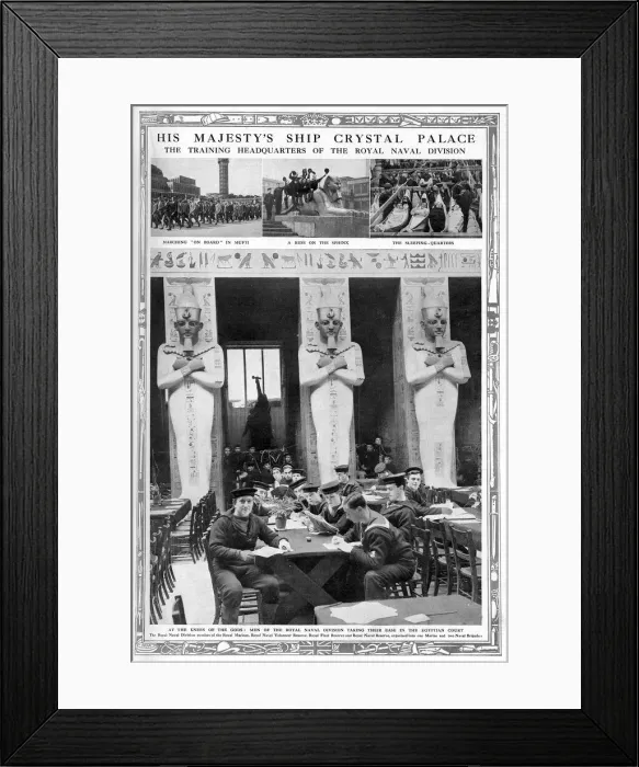 Framed Print : His Majestys ship Crystal Palace Framed Print : His Majestys ship Crystal Palace