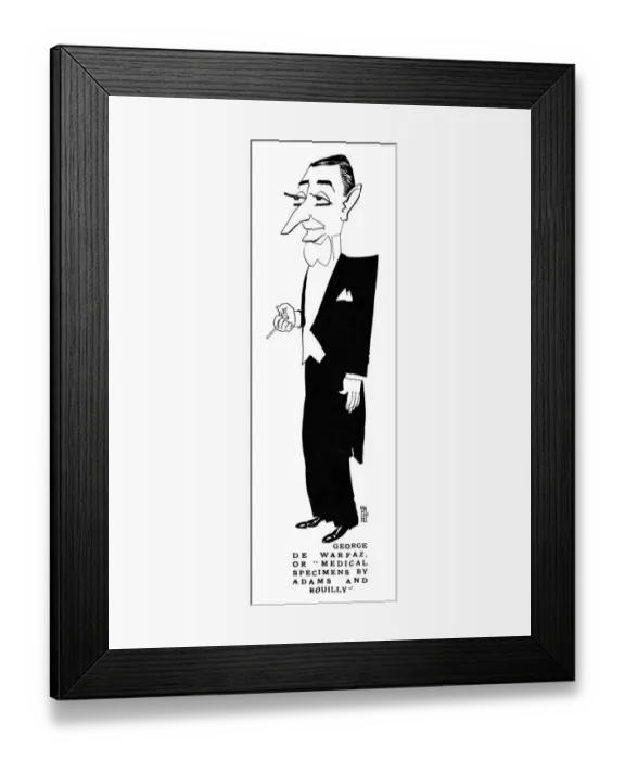 Framed Print : George de Warfaz in The Wind and the Rain