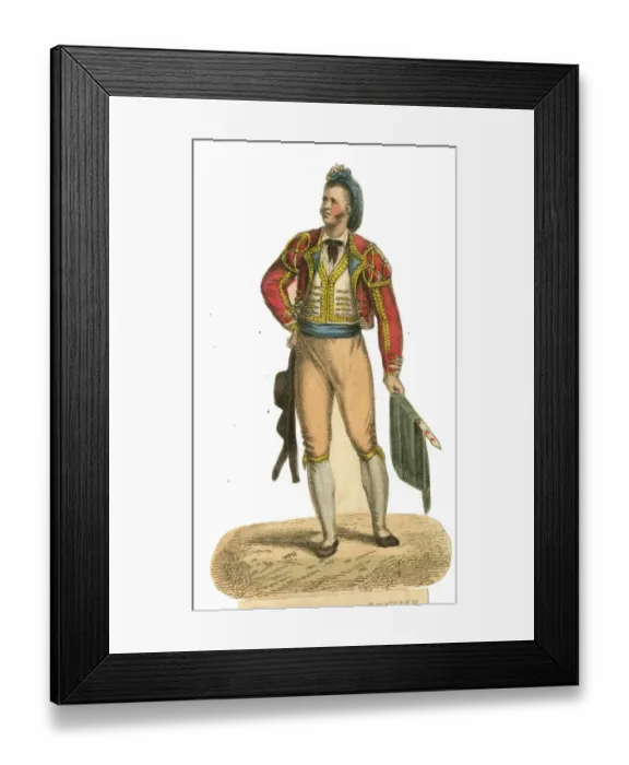 Framed Print : Bullfighter of Seville, Spain Framed Print : Bullfighter of Seville, Spain