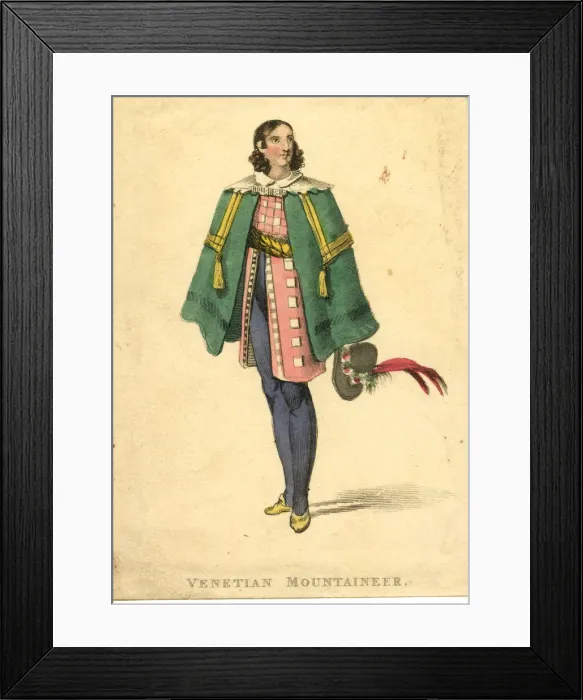 Framed Print : Venetian mountaineer Framed Print : Venetian mountaineer