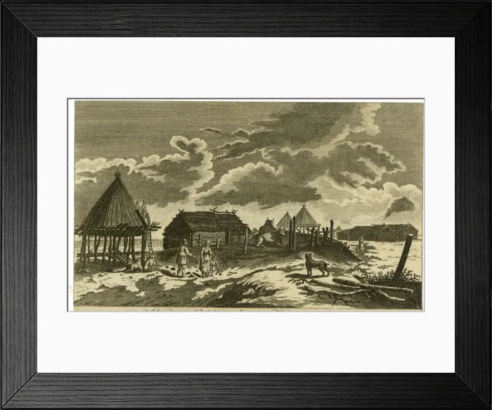 Framed Print : A View at Bolcheretzkoi, in Kamtschatka, Russia Framed Print : A View at Bolcheretzkoi, in Kamtschatka, Russia