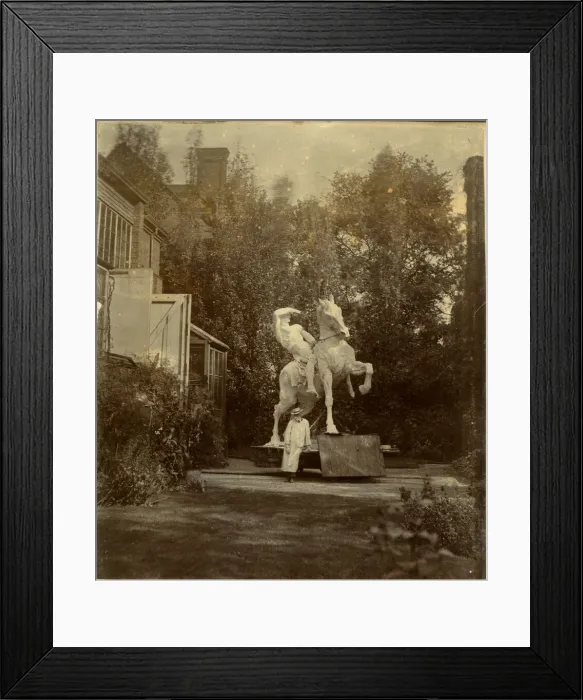Framed Print : George Frederick Watts, statue Physical Energy Framed Print : George Frederick Watts, statue Physical Energy