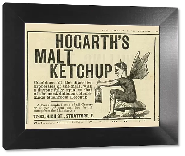 Advert, Hogarths Malt Ketchup
