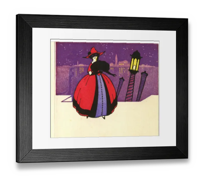 Framed Print : Greetings card - Venice under the stars Framed Print : Greetings card - Venice under the stars