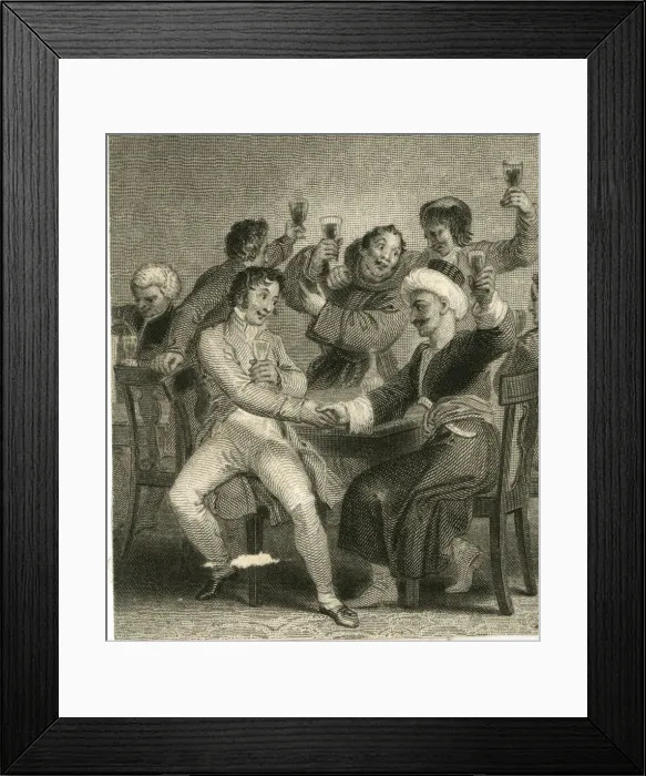 Framed Print : Scene from Irish Melodies by Thomas Moore Framed Print : Scene from Irish Melodies by Thomas Moore