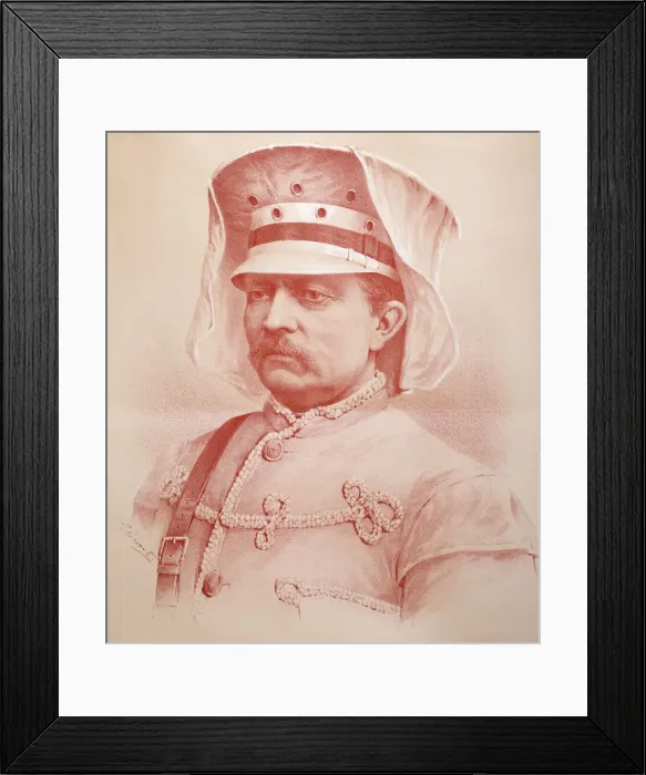 Framed Print : Henry Morton Stanley Framed Print : Henry Morton Stanley