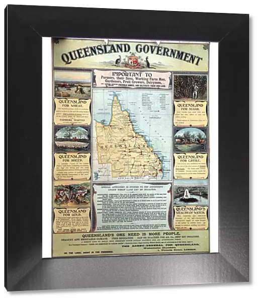 Advert for Queensland, Australia
