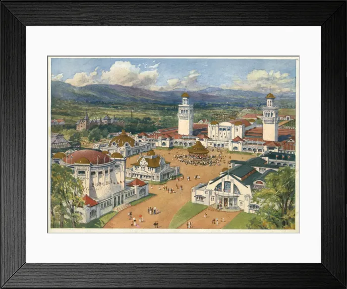 Framed Print : Scottish National Exhibition, Edinburgh, 1908 Framed Print : Scottish National Exhibition, Edinburgh, 1908