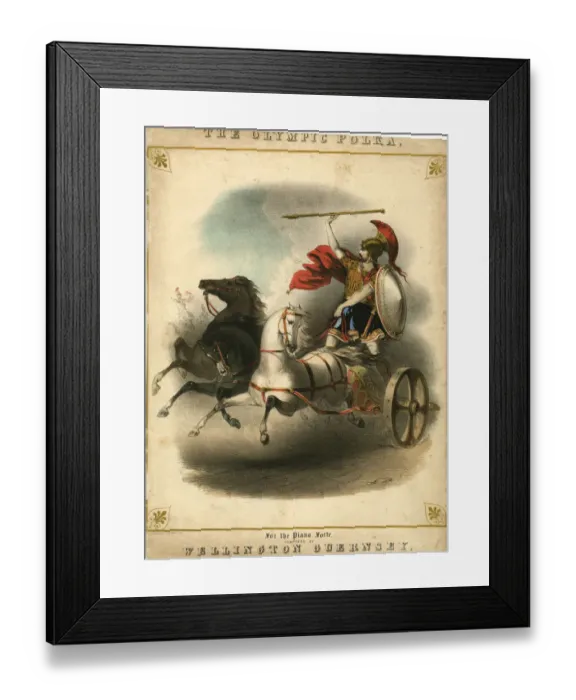 Framed Print : Music cover, The Olympic Polka, Olympic Theatre, London Framed Print : Music cover, The Olympic Polka, Olympic Theatre, London