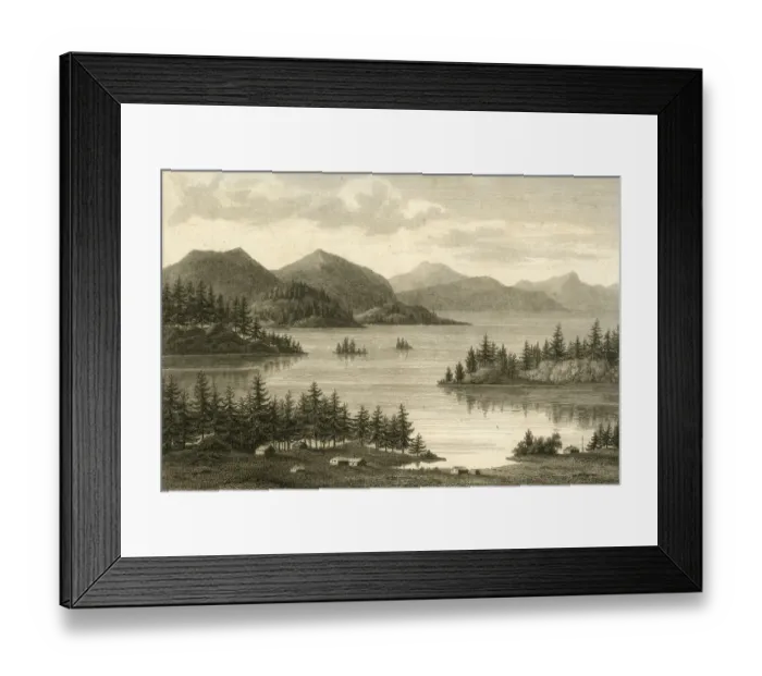 Framed Print : Ran Sion Lake, Province of Herjeadalem, Sweden Framed Print : Ran Sion Lake, Province of Herjeadalem, Sweden