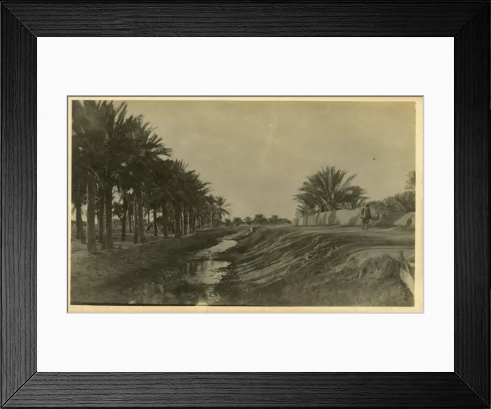 Framed Print : Bellum Creek, Shaiba, Basra, Iraq, WW1 Framed Print : Bellum Creek, Shaiba, Basra, Iraq, WW1