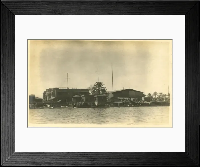 Framed Print : German House, Basra, Iraq, WW1 Framed Print : German House, Basra, Iraq, WW1
