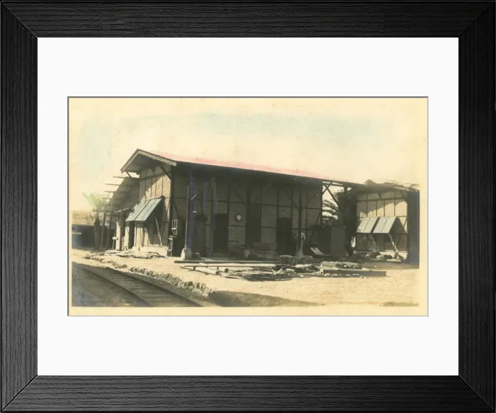 Framed Print : German Workshop at Magill, Basra, Iraq, WW1 Framed Print : German Workshop at Magill, Basra, Iraq, WW1