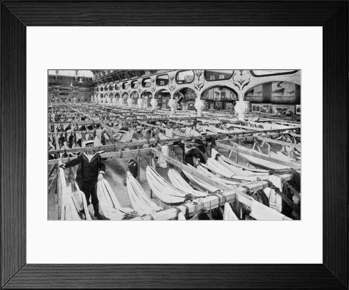 Framed Print : Royal Naval Volunteers at the Crystal Palace, 1914 Framed Print : Royal Naval Volunteers at the Crystal Palace, 1914