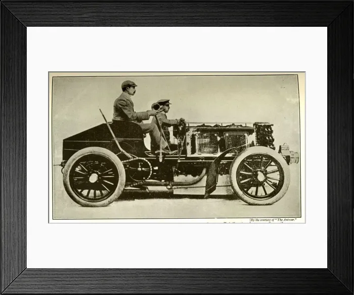Framed Print : 50 HP Napier Racing Car Framed Print : 50 HP Napier Racing Car