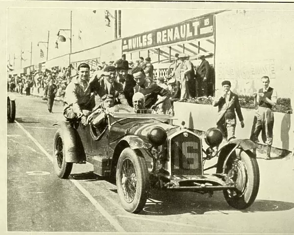 Alfa Romeo wins at Le Mans with Lord Howe