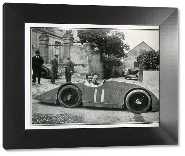 Grand Prix 1923, Pierre de Viscaya in a Bugatti
