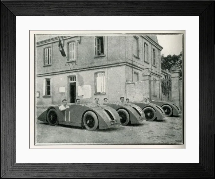 Framed Print : Grand Prix 1923, The Bugatti Team Framed Print : Grand Prix 1923, The Bugatti Team