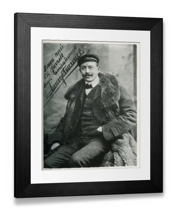 Framed Print : Henry Fournier, French racing driver Framed Print : Henry Fournier, French racing driver