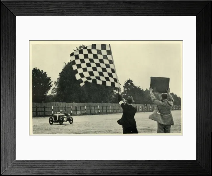 Framed Print : Little No. 1 Austin wins 500 Mile Race Framed Print : Little No. 1 Austin wins 500 Mile Race