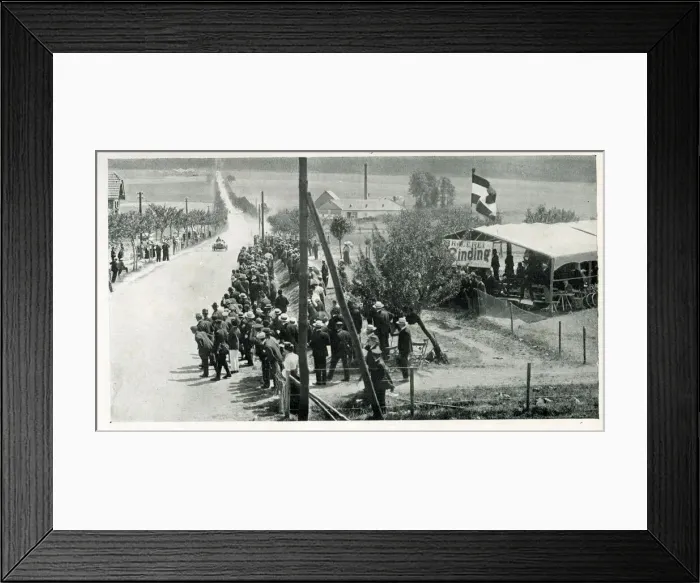 Framed Print : Running down from the Saalburg, Gordon-Bennett Race Framed Print : Running down from the Saalburg, Gordon-Bennett Race