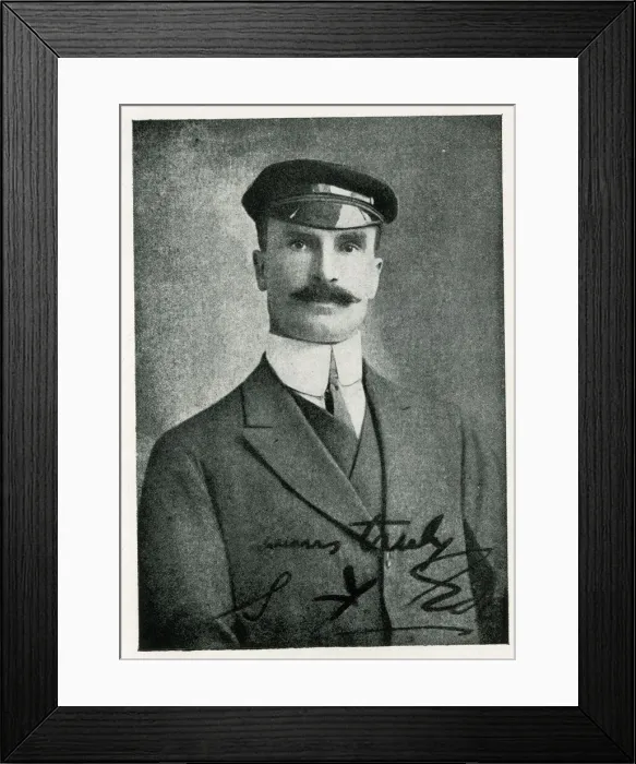 Framed Print : S F Edge, racing driver and cyclist Framed Print : S F Edge, racing driver and cyclist