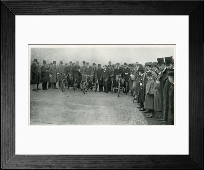 Framed Print : Sheen House Motor Races Framed Print : Sheen House Motor Races