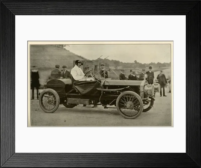 Framed Print : Early Motor Racing - Edge at Brooklands Framed Print : Early Motor Racing - Edge at Brooklands