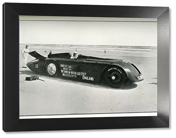 Sir Henry Segrave, land speed record attempt