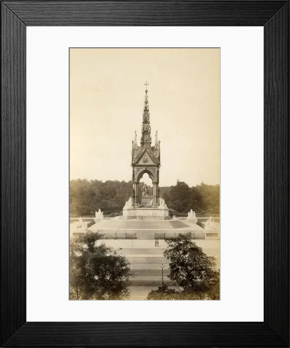Framed Print : The Albert Memorial, Kensington Gardens, London Framed Print : The Albert Memorial, Kensington Gardens, London