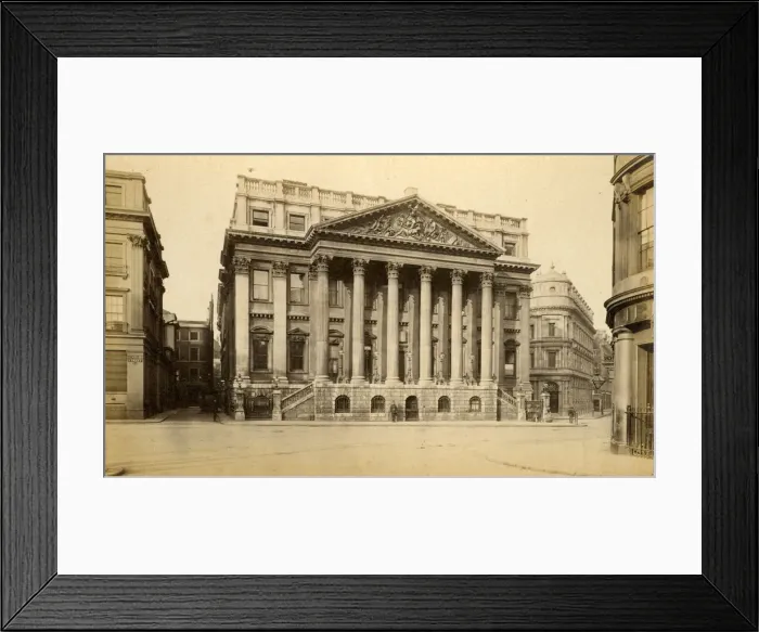Framed Print : The Mansion House, City of London Framed Print : The Mansion House, City of London