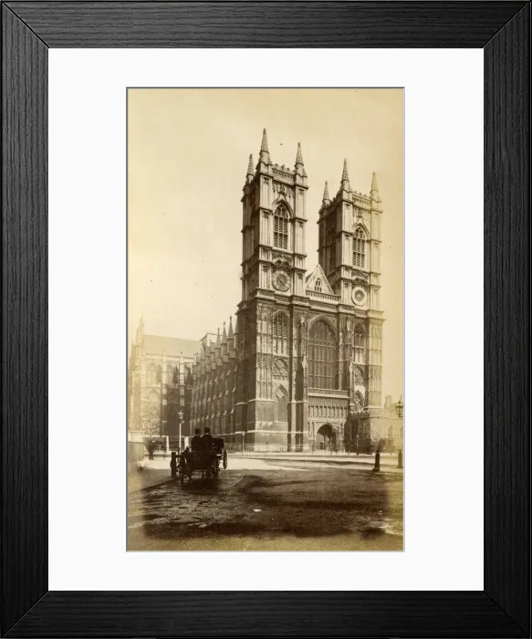 Framed Print : West Tower, Westminster Abbey, London Framed Print : West Tower, Westminster Abbey, London