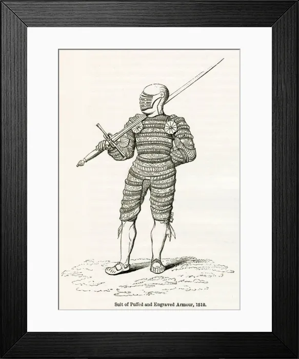 Framed Print : Armour from 1510 Framed Print : Armour from 1510